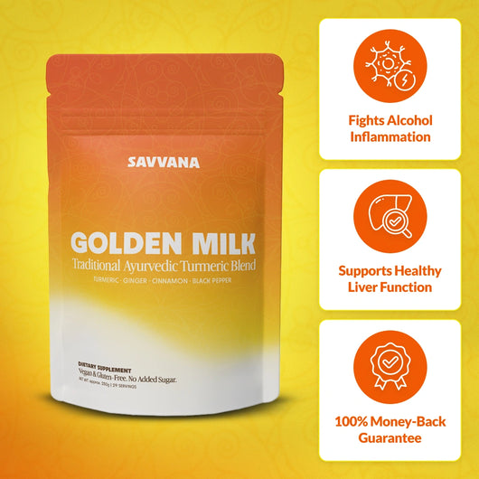 Golden Milk Turmeric Blend for Liver Detox